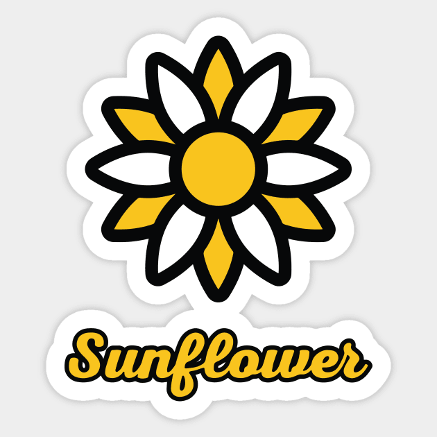 sunflower lover Sticker by Amrshop87